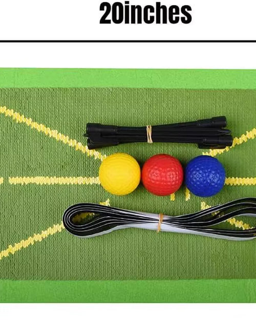 Load image into Gallery viewer, SwingPerfect Golf Training Mat – Portable Swing Detection &amp; Impact Tracing Aid for Better Golf Shots
