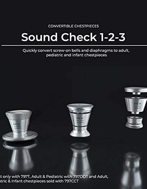 Load image into Gallery viewer, MDF Turquoise Rose Gold Procardial Cardiology Stethoscope, Lightweight Titanium, Adult, Dual Head, Free-Parts-For-Life, Turquoise Tube, Rose Gold Chestpiece-Headset, MDF797TTQRG
