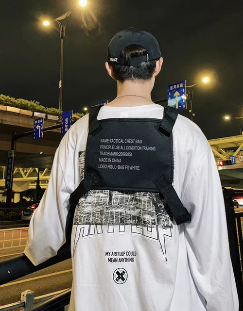 Load image into Gallery viewer, Multi-Function Chest Bags Men Women Oxford Cloth Vest Hip-Hop Street Belt Pouch
