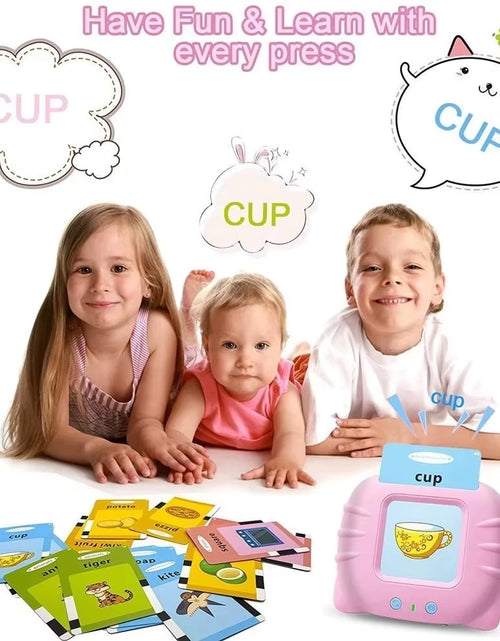 Load image into Gallery viewer, SmartSpeak Cards – Interactive Talking Flash Cards for Preschool Learning &amp; Early Reading
