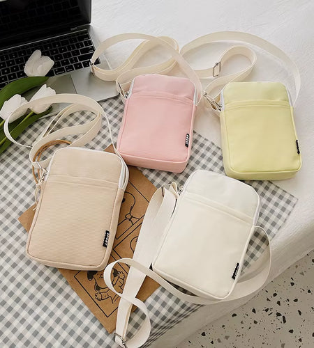 New Fashion Mobile Phone Bag Women'S Messenger Bag All-Match Mini Small Crossbody Bag Hanging Neck Coin Purse Vertical Handbag