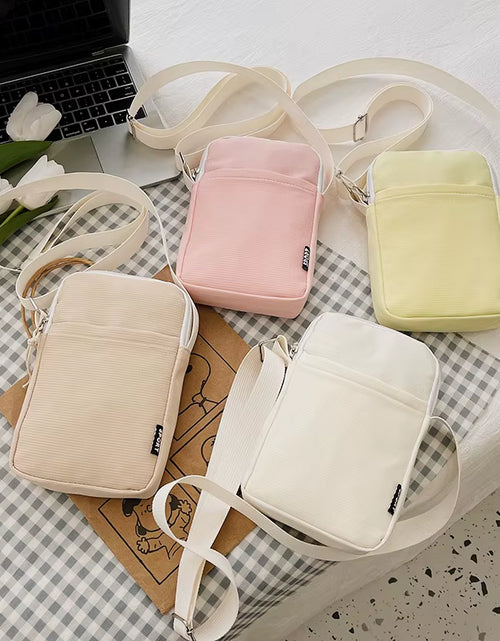 Load image into Gallery viewer, New Fashion Mobile Phone Bag Women&#39;S Messenger Bag All-Match Mini Small Crossbody Bag Hanging Neck Coin Purse Vertical Handbag
