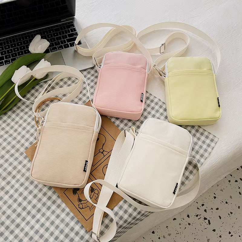 New Fashion Mobile Phone Bag Women'S Messenger Bag All-Match Mini Small Crossbody Bag Hanging Neck Coin Purse Vertical Handbag