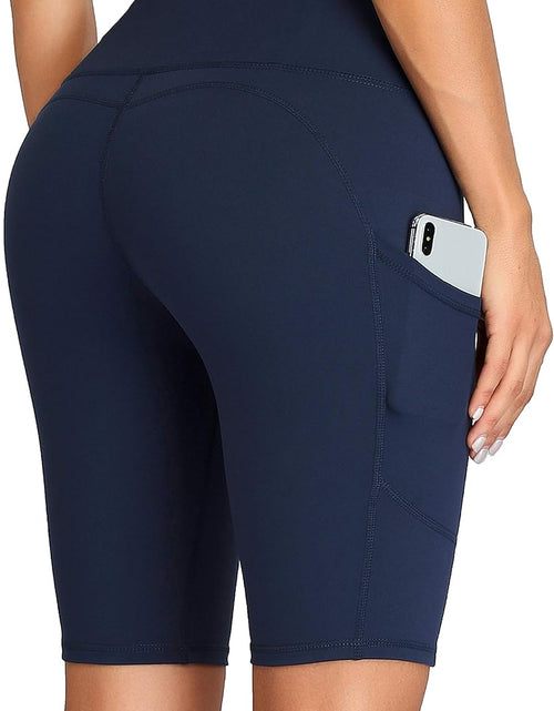 Load image into Gallery viewer, Women&#39;S Short Yoga Side Pockets High Waist Workout Running Shorts
