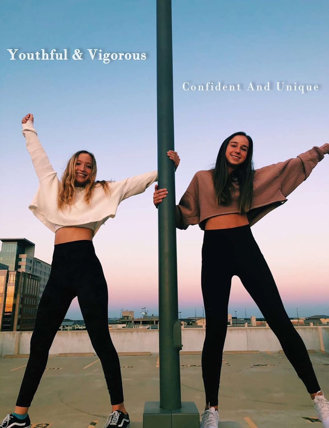 High Waisted Leggings for Women Buttery Soft Stretchy Tummy Control Workout Yoga Running Pants One&Plus Size