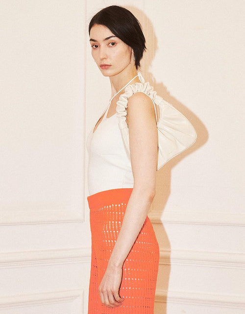 Load image into Gallery viewer, Gabbi Bag Chic Pouch Bag Vegan Leather Vintage Hobo Handbag Fashionable for Women
