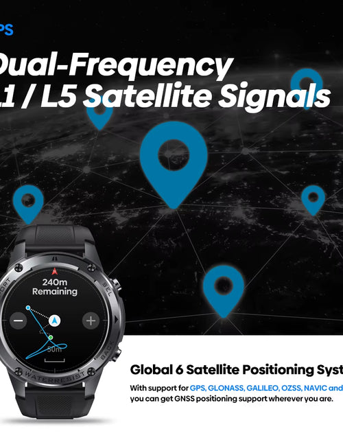 Load image into Gallery viewer, New  Stratos 2 Ultra GPS Smart Watch Built-In Compass Barometric Altimeter Dual-Band GNSS Voice Calling Smartwatch 10 ATM
