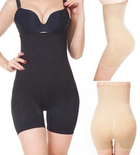 Super Higher Power Compression Tummy and Thigh Control High Waist Trainer Body Shapers Slimming Shapewear Pants