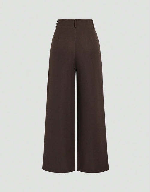 Load image into Gallery viewer, Sweetra Women&#39;S Retro Elegant Jacquard Crimp Pleated Wide-Leg Pants, Autumn/Winter Fall Cloth for Women
