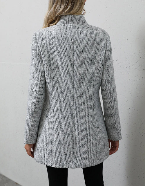 Load image into Gallery viewer, LUNE Open Front Overcoat Fall Winter Cloth for Women
