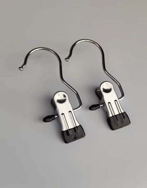 Load image into Gallery viewer, 30/1PCS Boot Hanger 360° Rotating Portable Space Saving Hanger Single Clip Stainless Steel Hanging Hold Clip for Closet Travel
