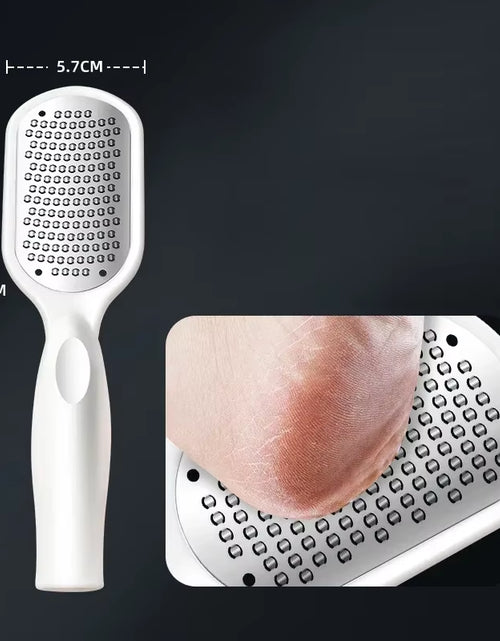 Load image into Gallery viewer, SilkyStep Pro – Double-Sided Stainless Steel Foot File for Callus &amp; Dead Skin Removal
