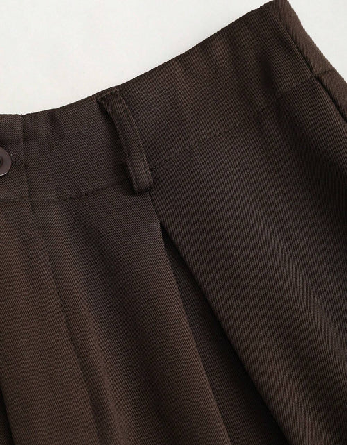 Load image into Gallery viewer, Sweetra Women&#39;S Retro Elegant Jacquard Crimp Pleated Wide-Leg Pants, Autumn/Winter Fall Cloth for Women
