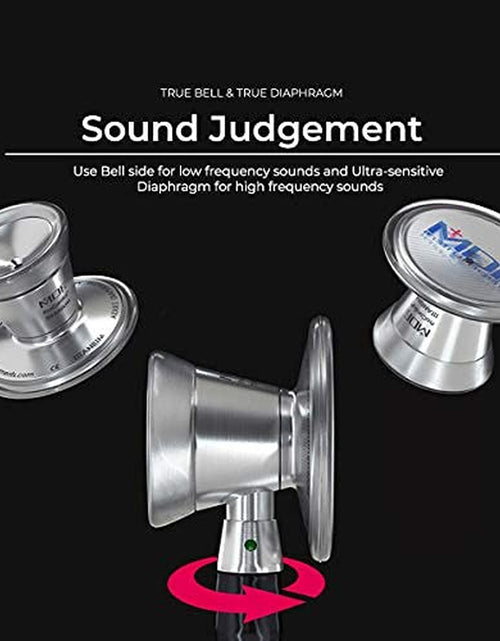 Load image into Gallery viewer, MDF Turquoise Rose Gold Procardial Cardiology Stethoscope, Lightweight Titanium, Adult, Dual Head, Free-Parts-For-Life, Turquoise Tube, Rose Gold Chestpiece-Headset, MDF797TTQRG
